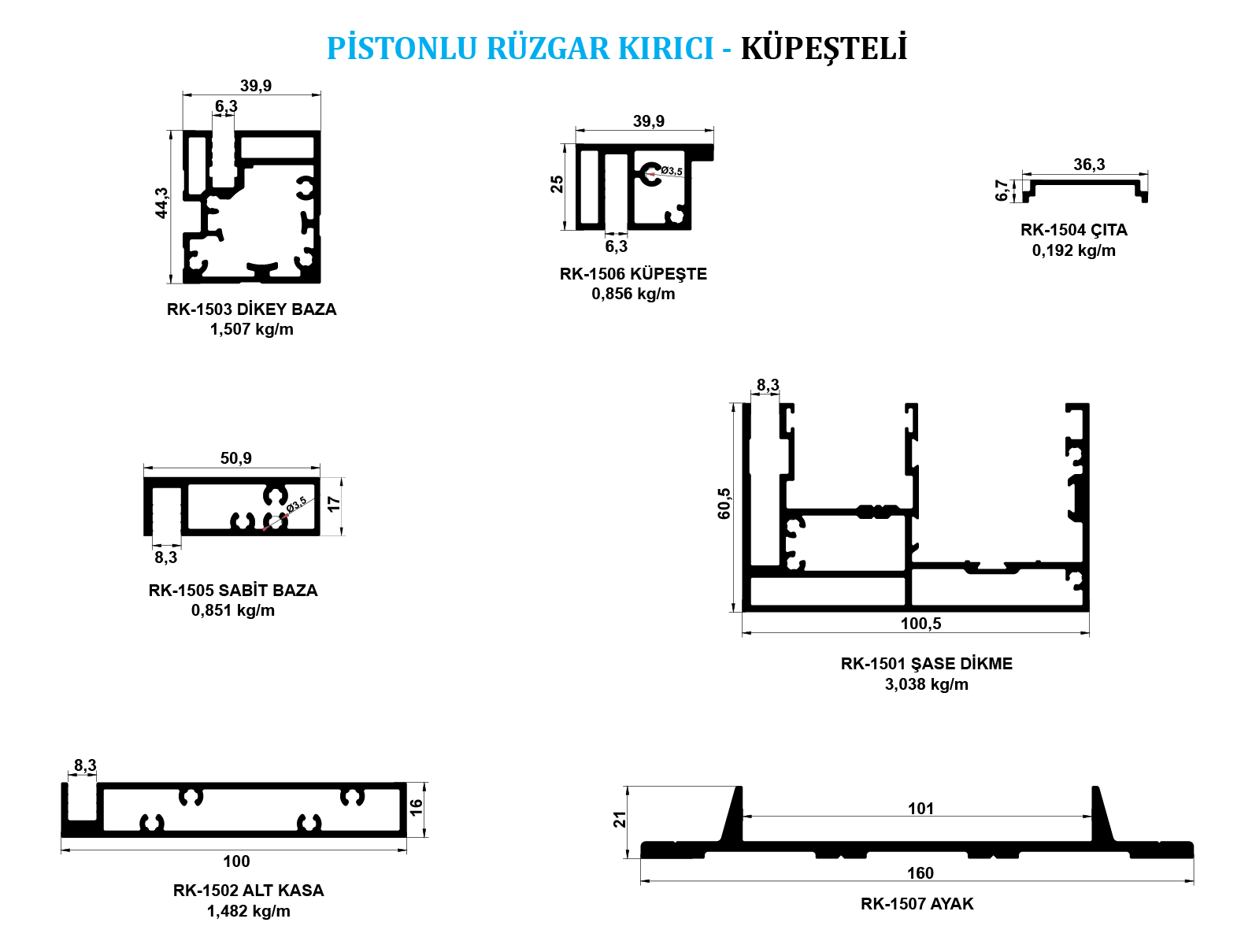 PİSTONLU Rüzgar Kırıcı